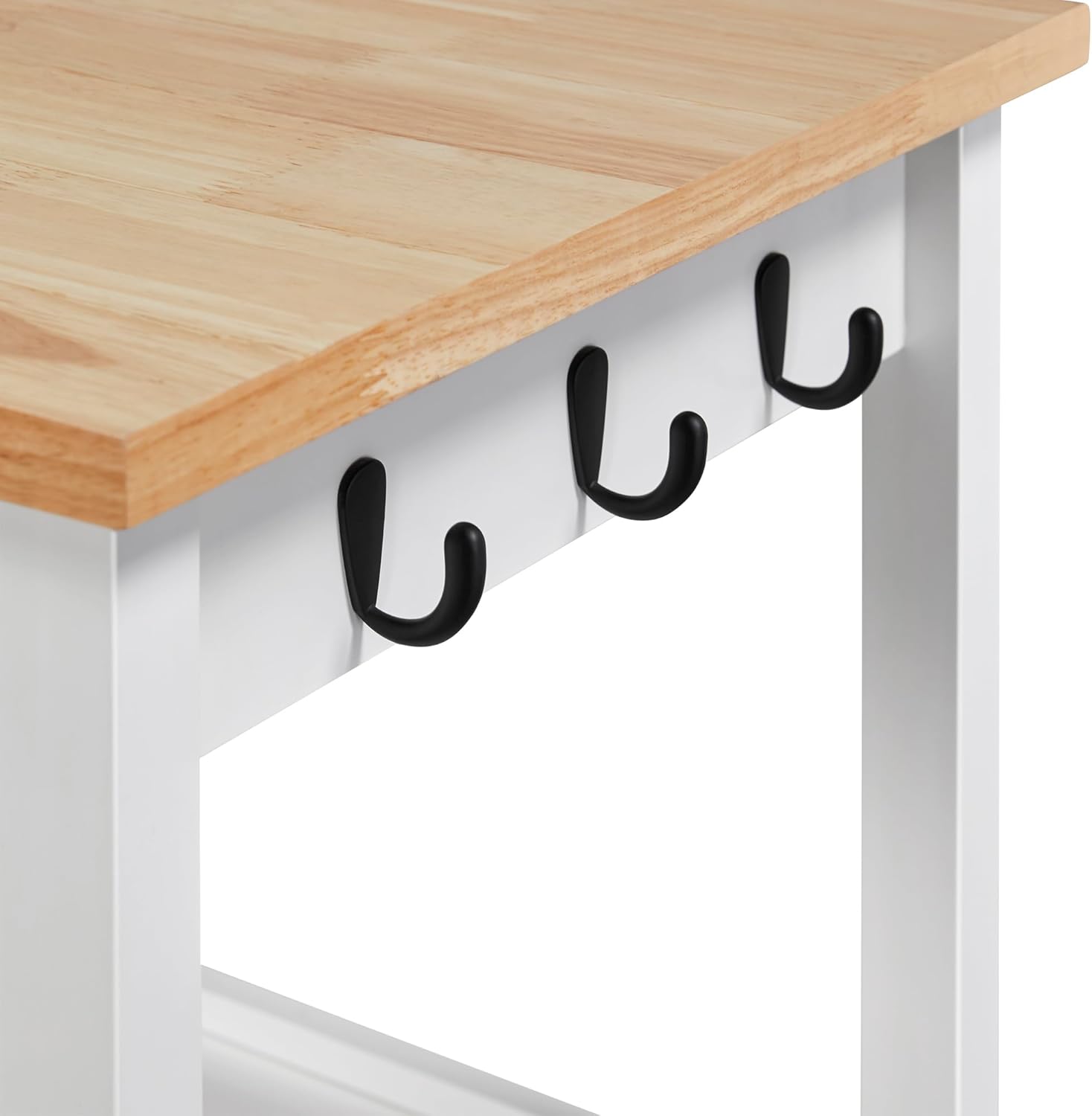 Kitchen Island Cart with Storage on Wheels
