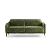67" Mid Century Modern Loveseat Sofa with Pillows