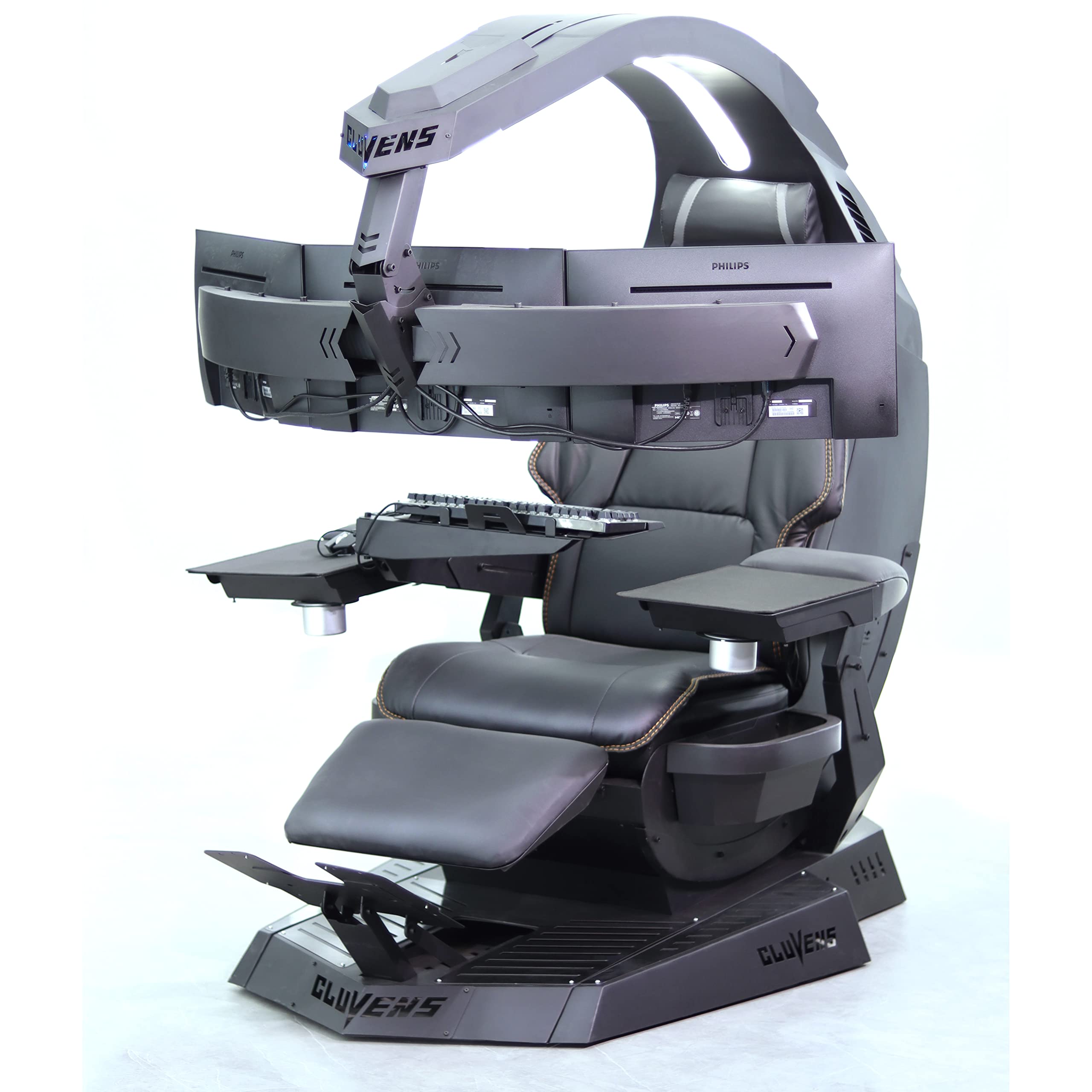 Zero Gravity Gaming Chair Cockpit Workstation
