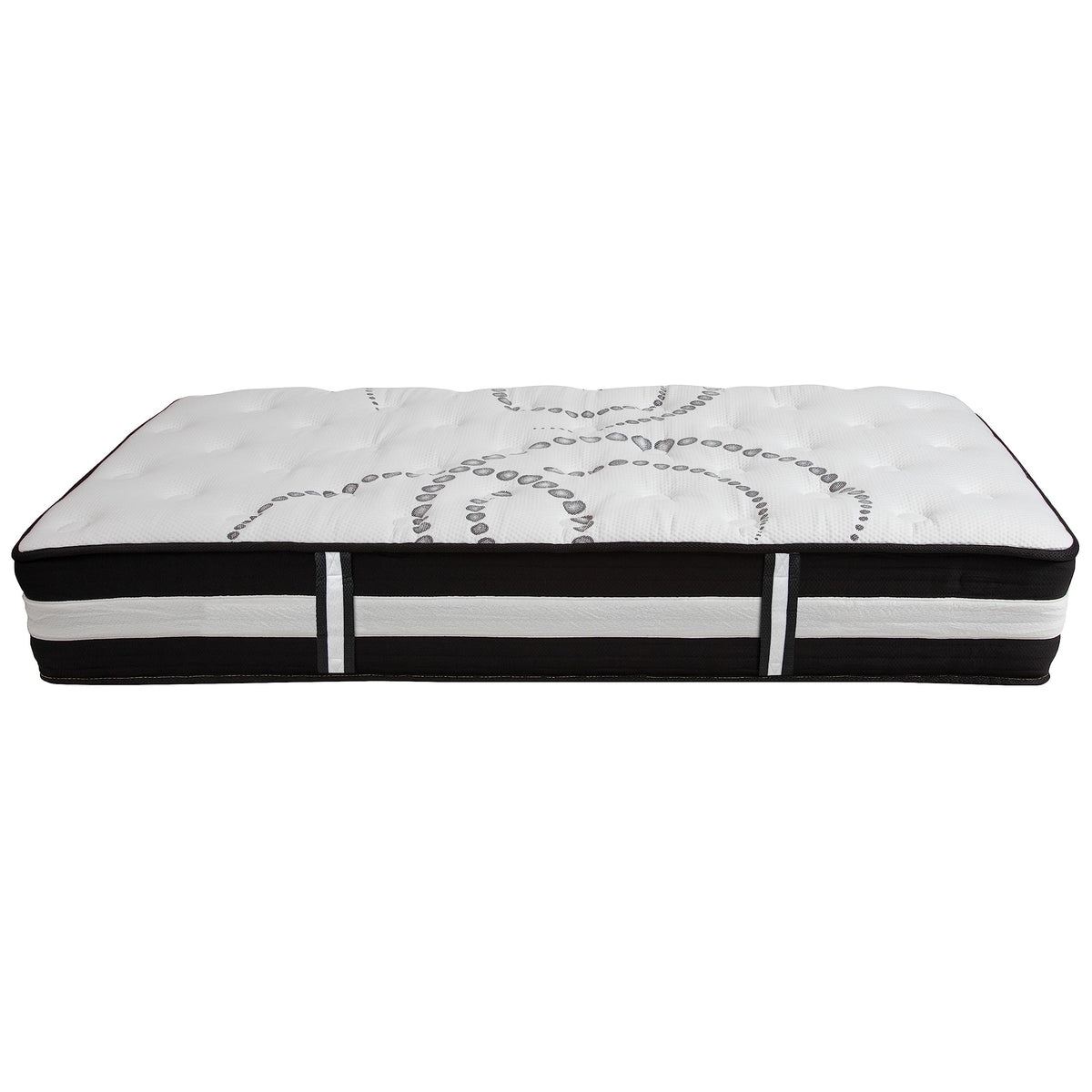 12" Hybrid Pocket Spring Foam Mattress Twin