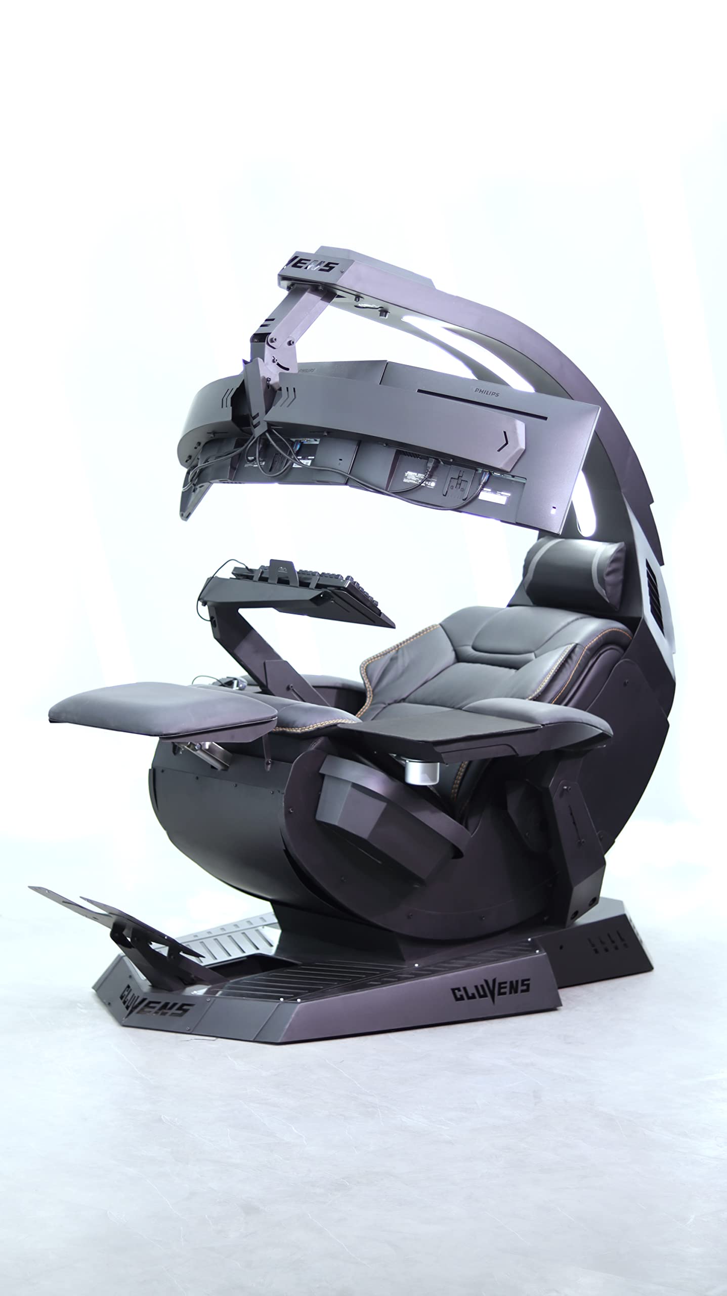 Zero Gravity Gaming Chair Cockpit Workstation