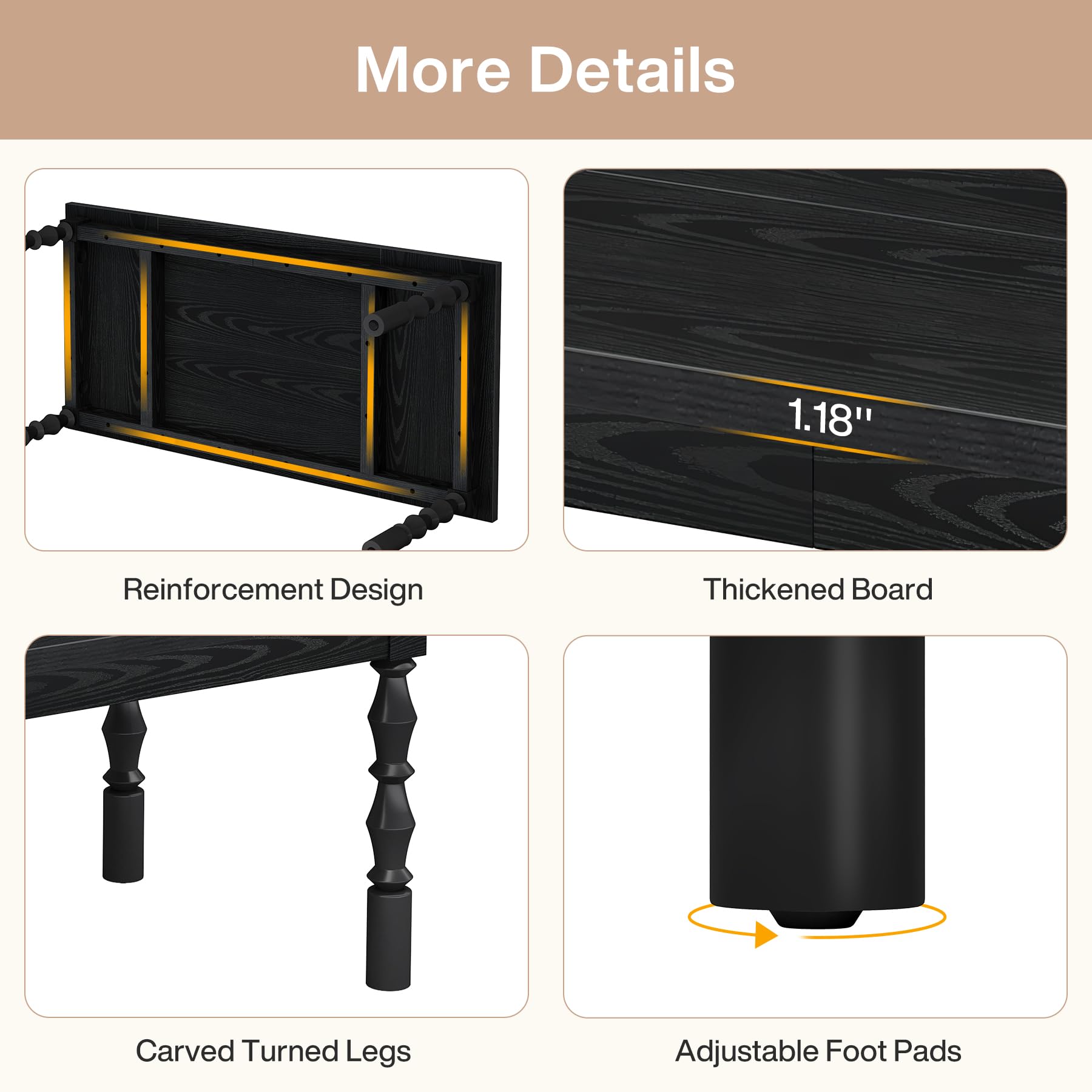 Large Executive Office Desk 62 Inch