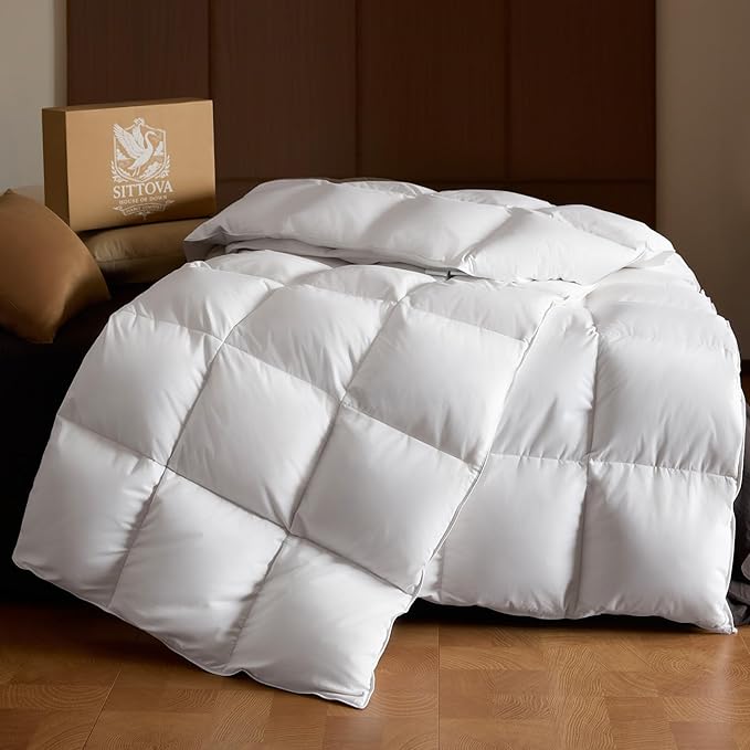 King Size Goose Down Comforter All-Season