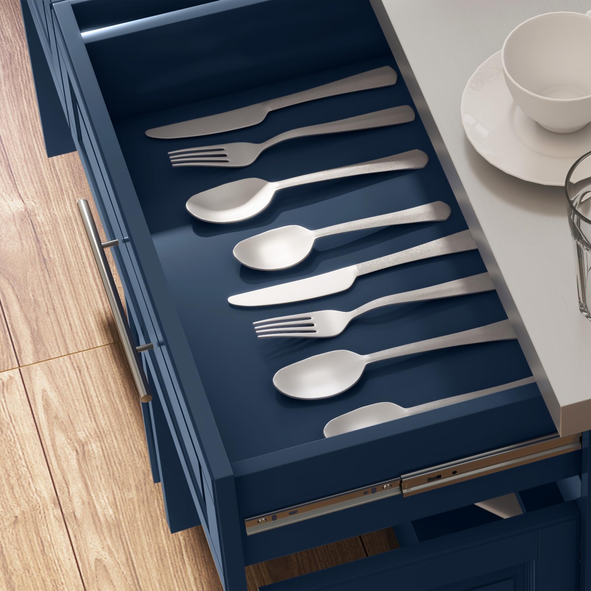 Rolling Kitchen Island Cart with Stainless Steel Top