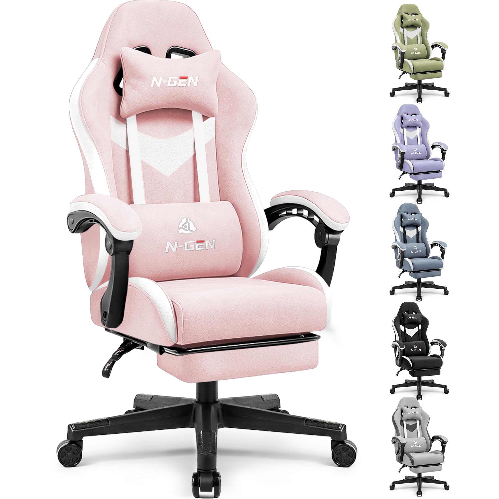 Ergonomic Gaming Chair with Lumbar Support