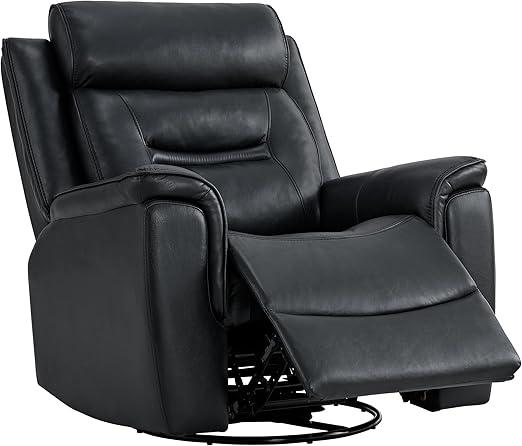 Swivel Recliner Chair with Adjustable Backrest