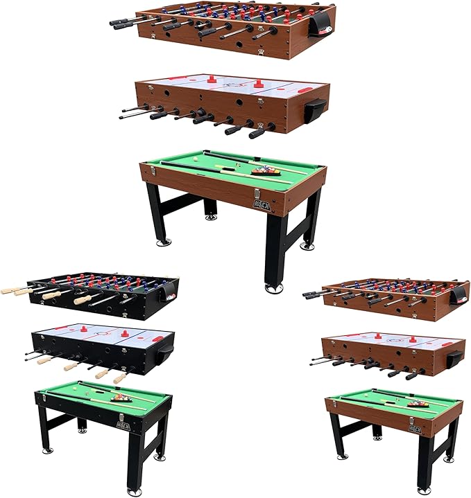 Trilogy 55" 3-in-1 Multi Game Table