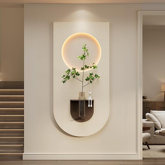 3D Textured LED Lighted Wall Art Decor