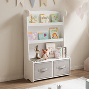 Giraffe Kids Bookshelf and Toy Storage Organizer