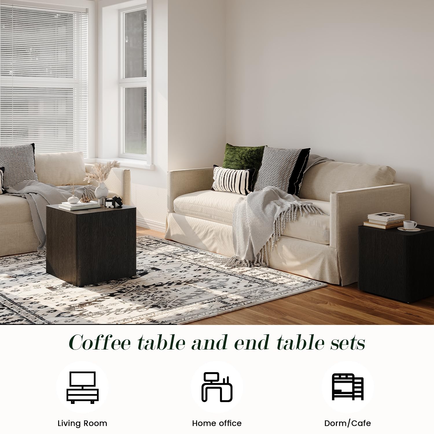 Nesting Coffee Table Set of 2