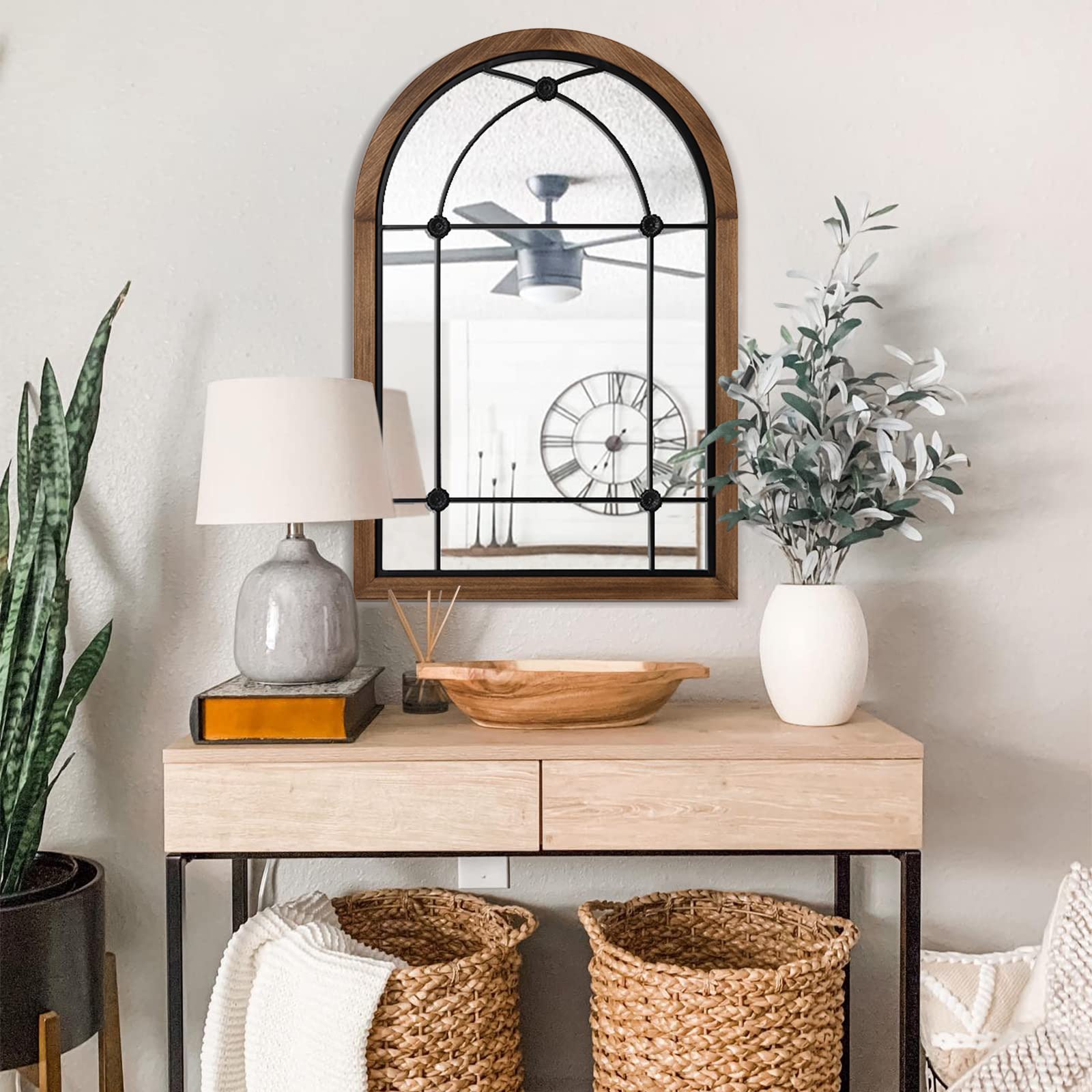 Arched Mirror Wall Decor