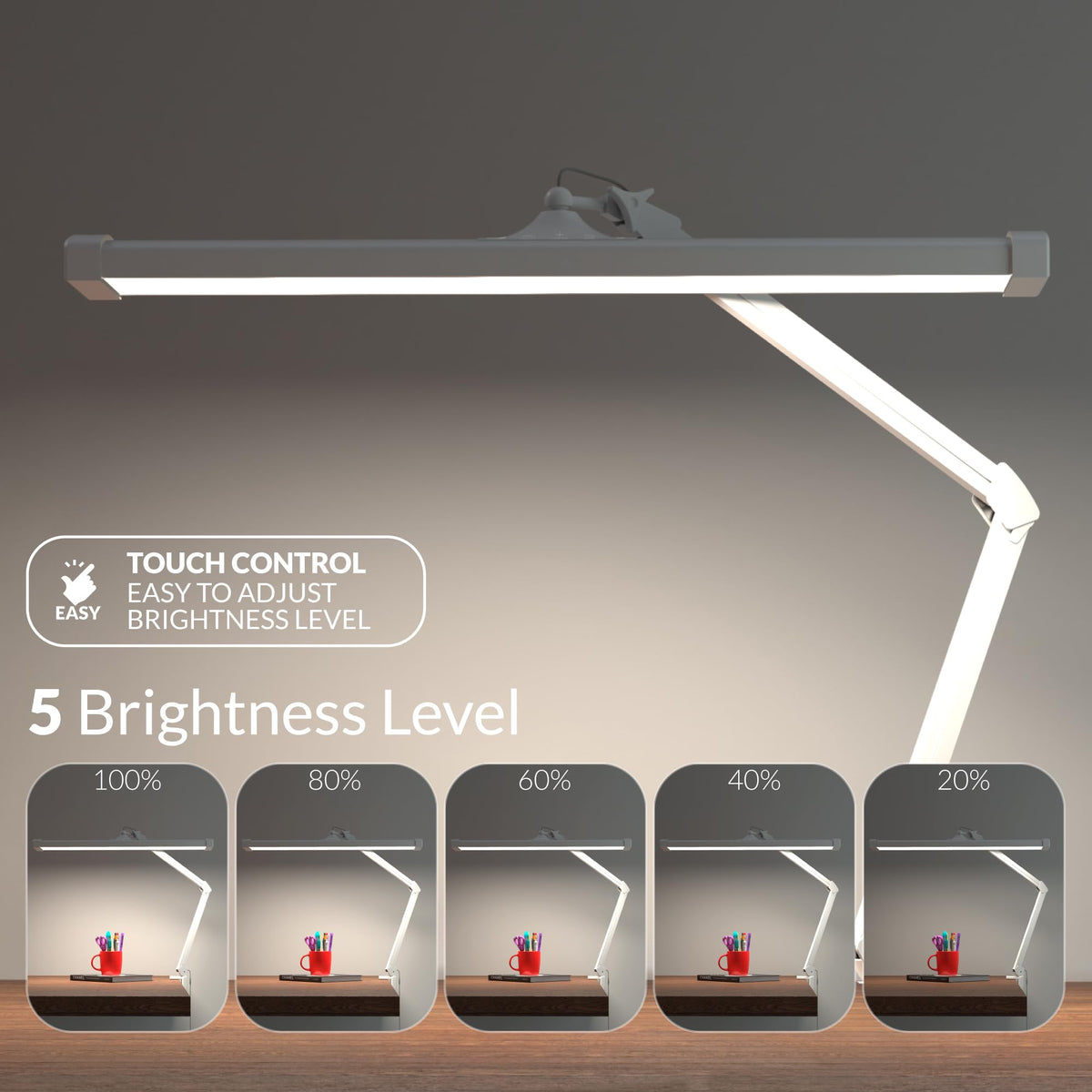 Ultra Bright 4500 Lumens LED Desk Lamp