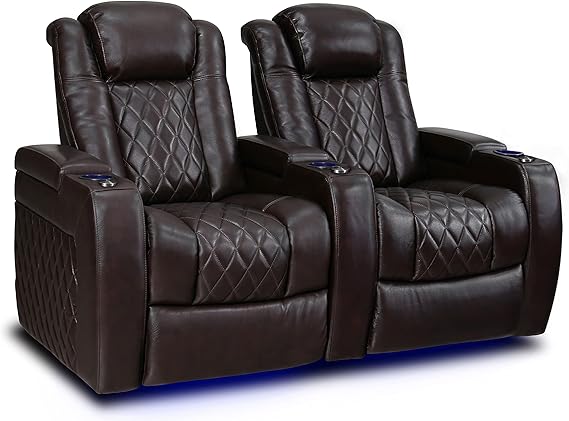 Tuscany Home Theater Seat - Power Recliner Row of 3