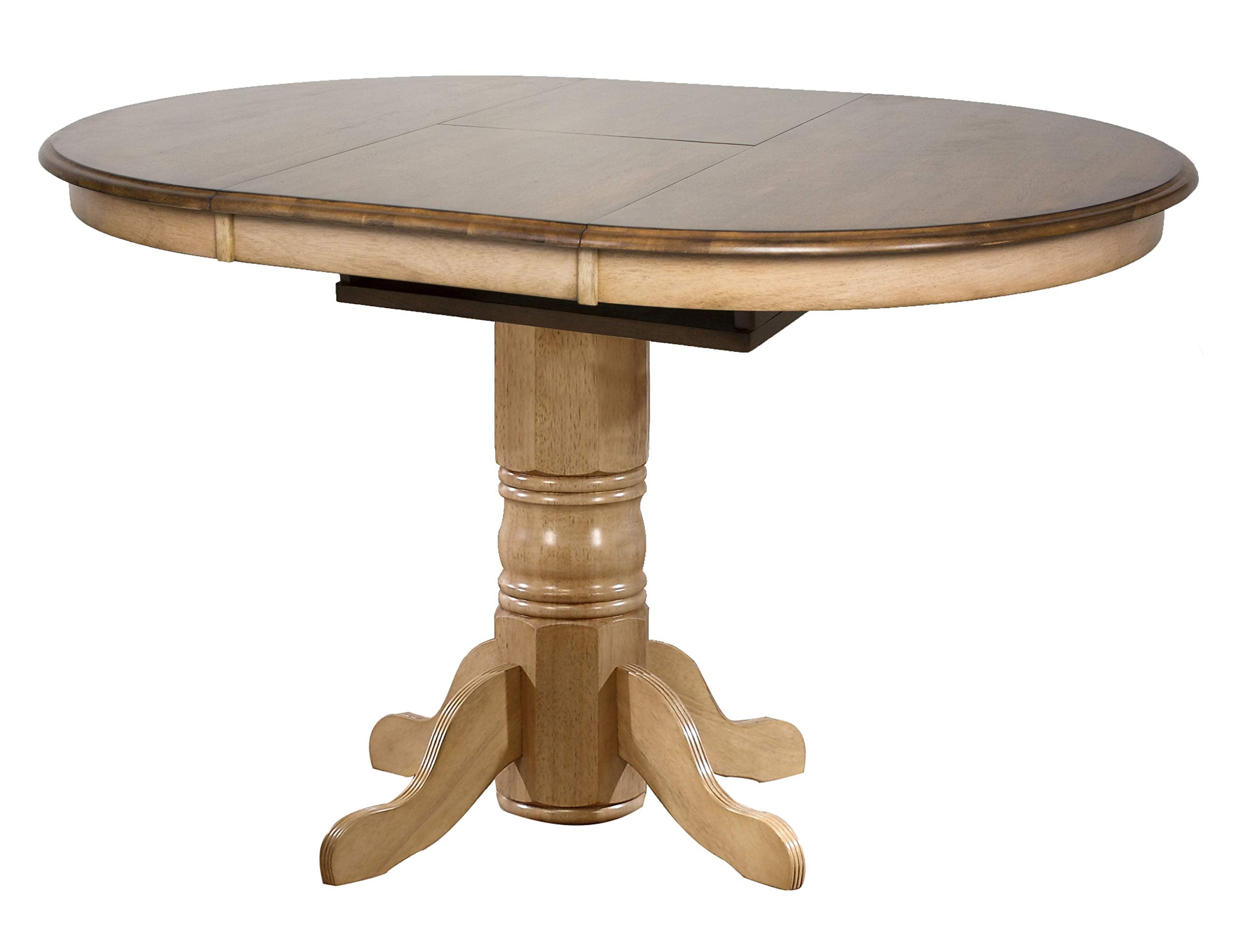 Round Pub Table Set with 4 Stools