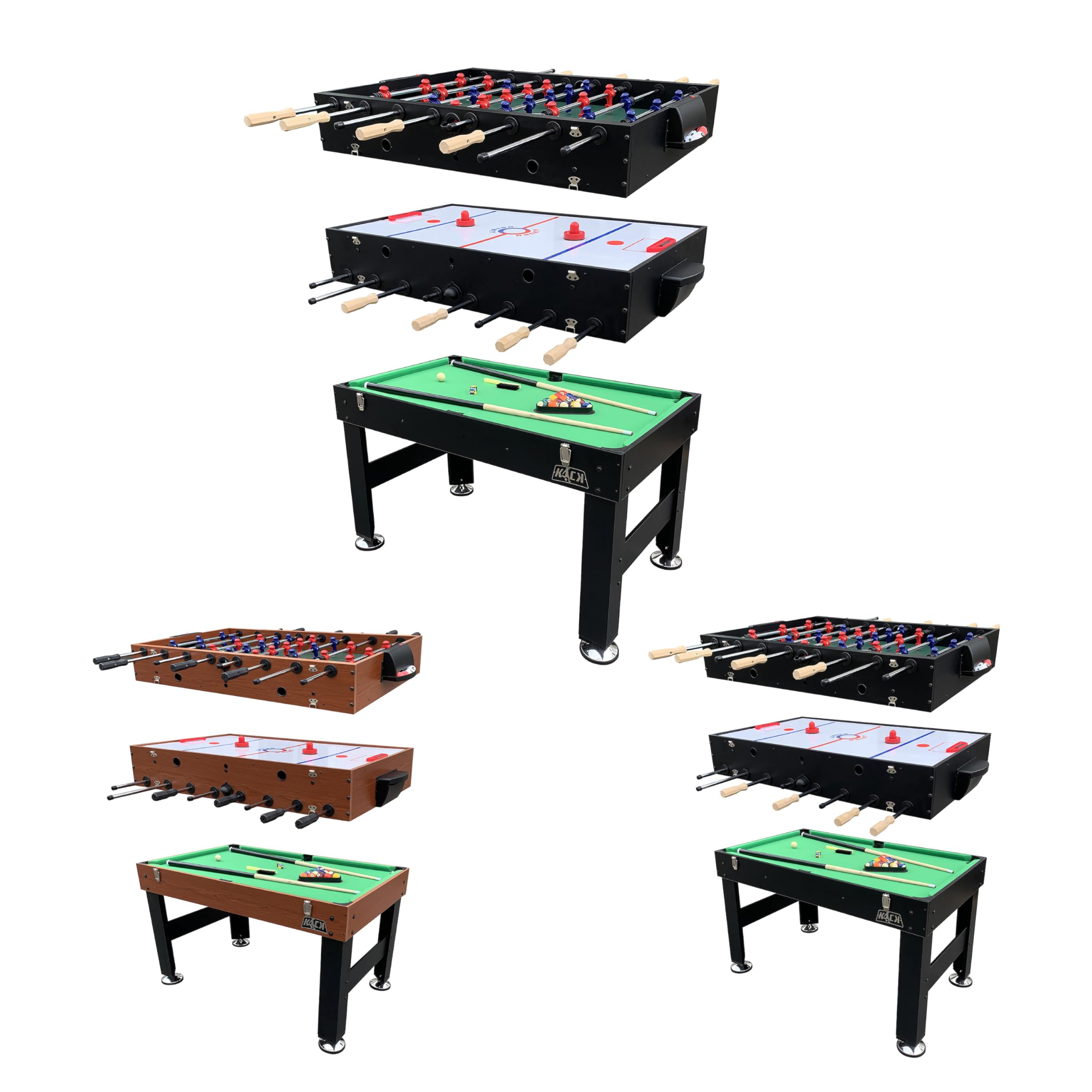 Trilogy 55" 3-in-1 Multi Game Table