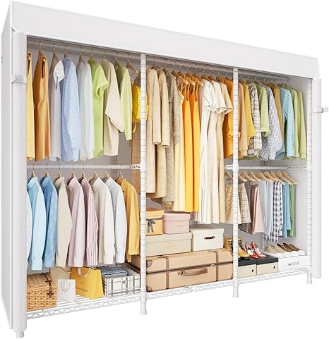 Heavy Duty Closet Organizer with Cover