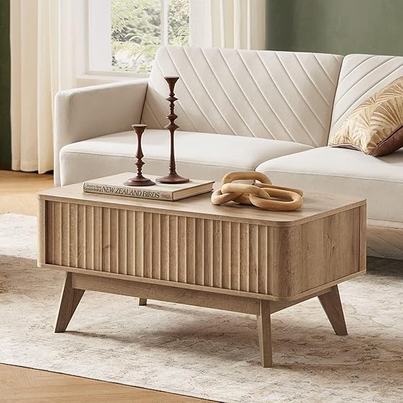 Brooklyn Lift Top Coffee Table with Hidden Storage