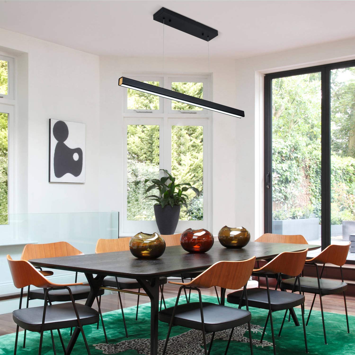 LED Linear Pendant Light 36W Dimmable