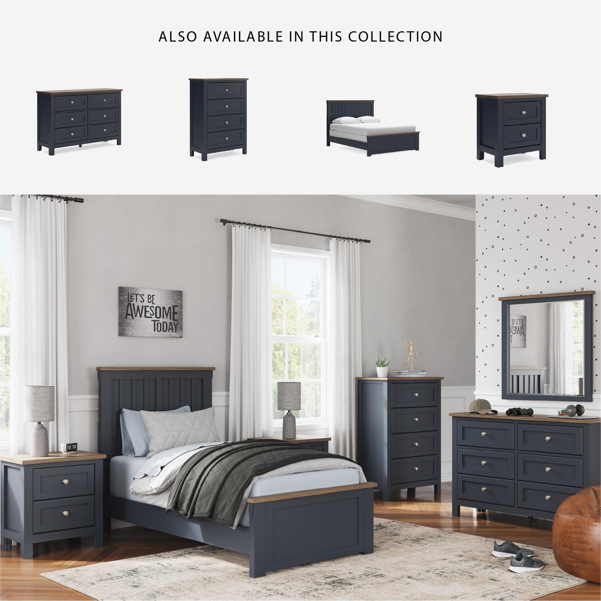 4-Drawer Shaker Chest