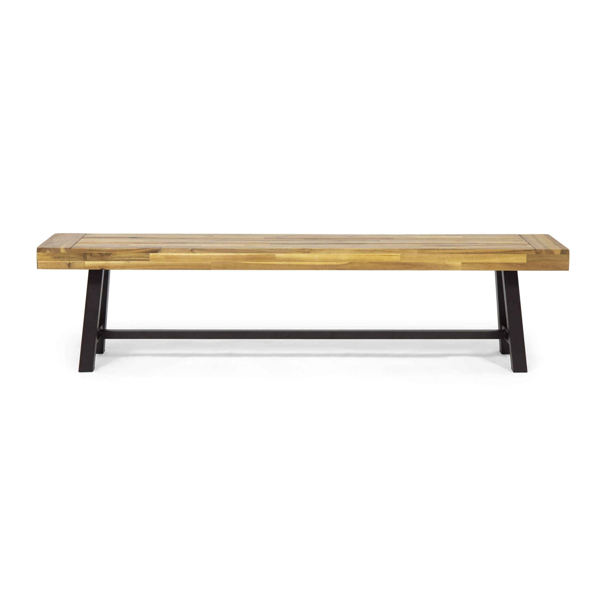 Outdoor Acacia Wood Dining Bench