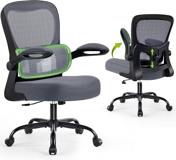 Ergonomic Office Chair with Adjustable Lumbar Support