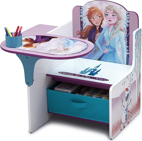 Princess Chair Desk with Storage Bin