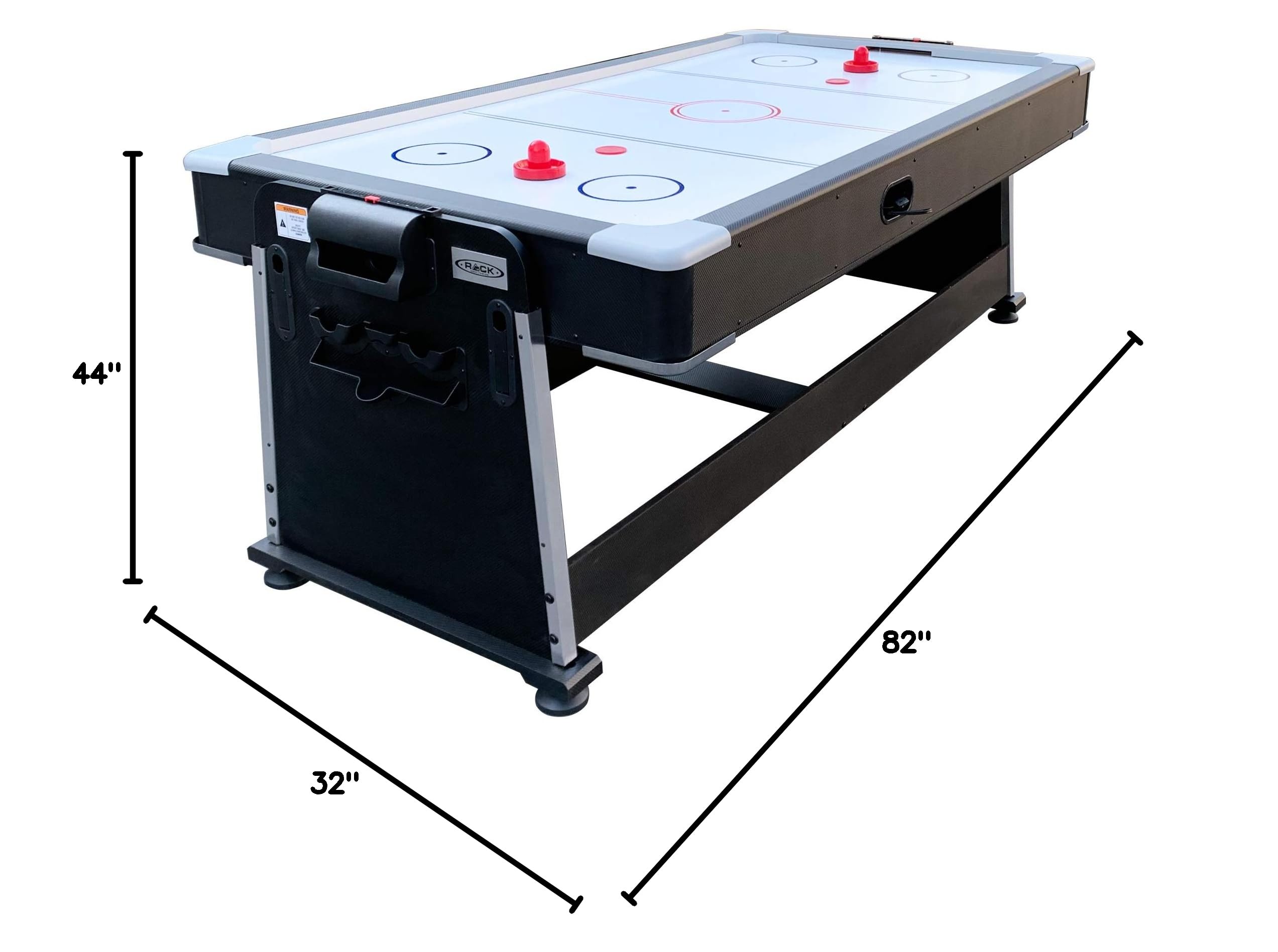 7-Foot 3-in-1 Multi-Game Swivel Table