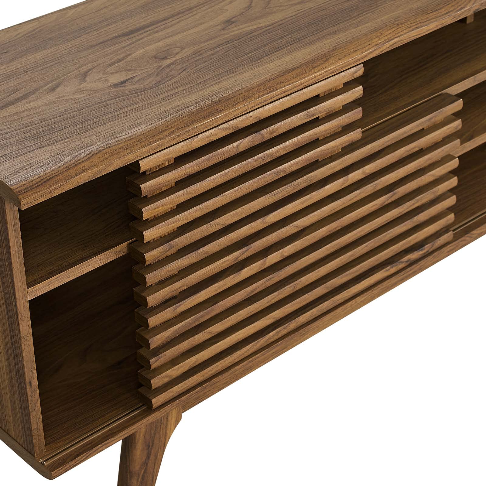 71" Mid-Century Media Console TV Stand