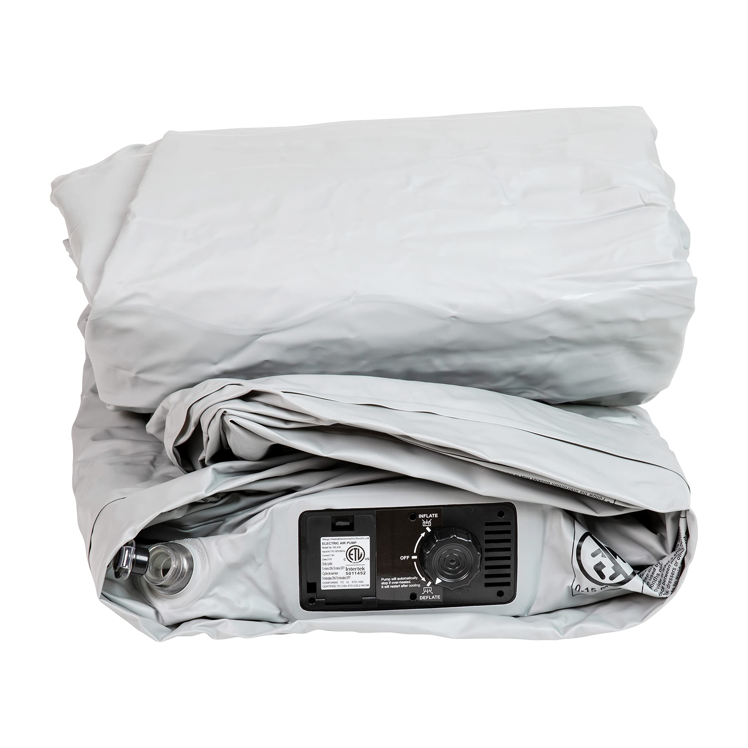 Queen Air Mattress with Built-In Electric Pump