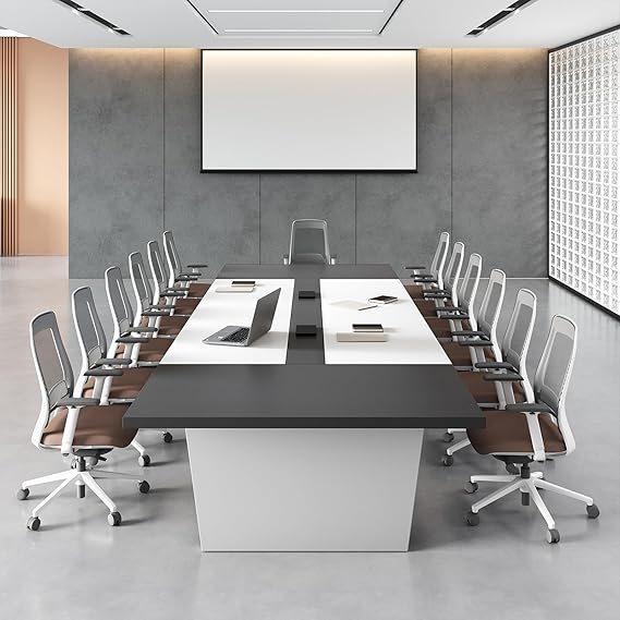 10FT Conference Table with Cable Management