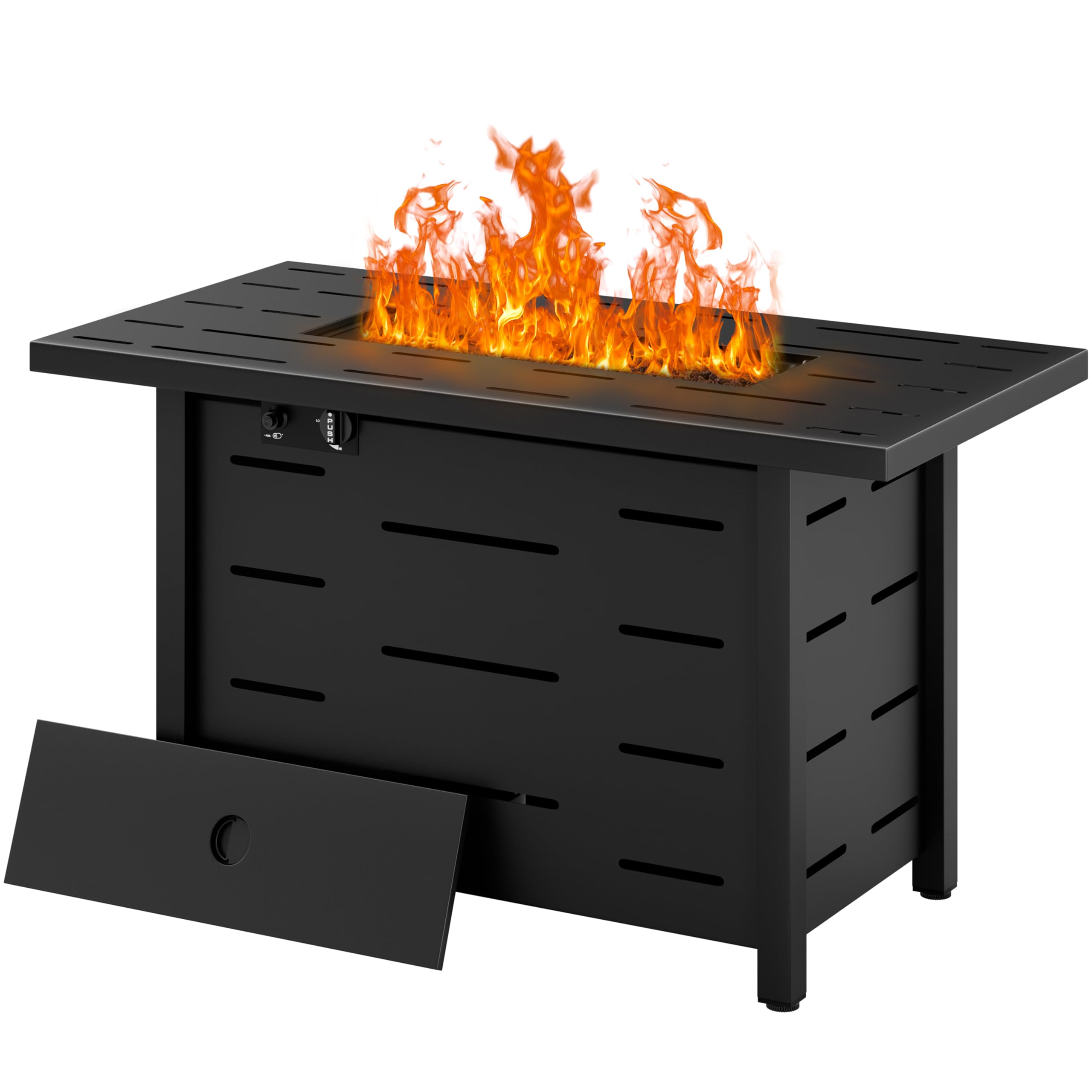 43 Inch Outdoor Propane Fire Pit Table