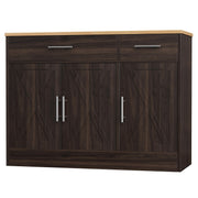 Farmhouse Sideboard Buffet Cabinet with Barn Doors