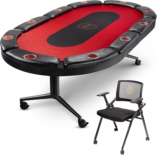 Premium Poker Table for 10 Players