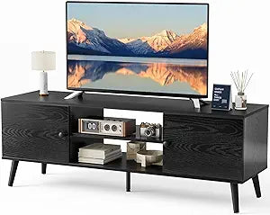 Modern Mid Century TV Stand with Storage