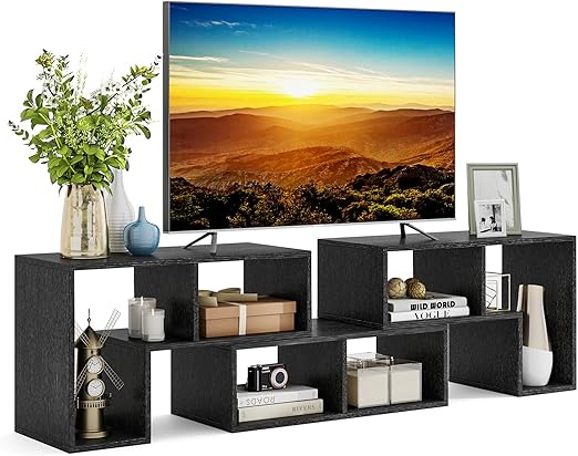 3-Piece Console TV Stand for 50-65 Inch TV