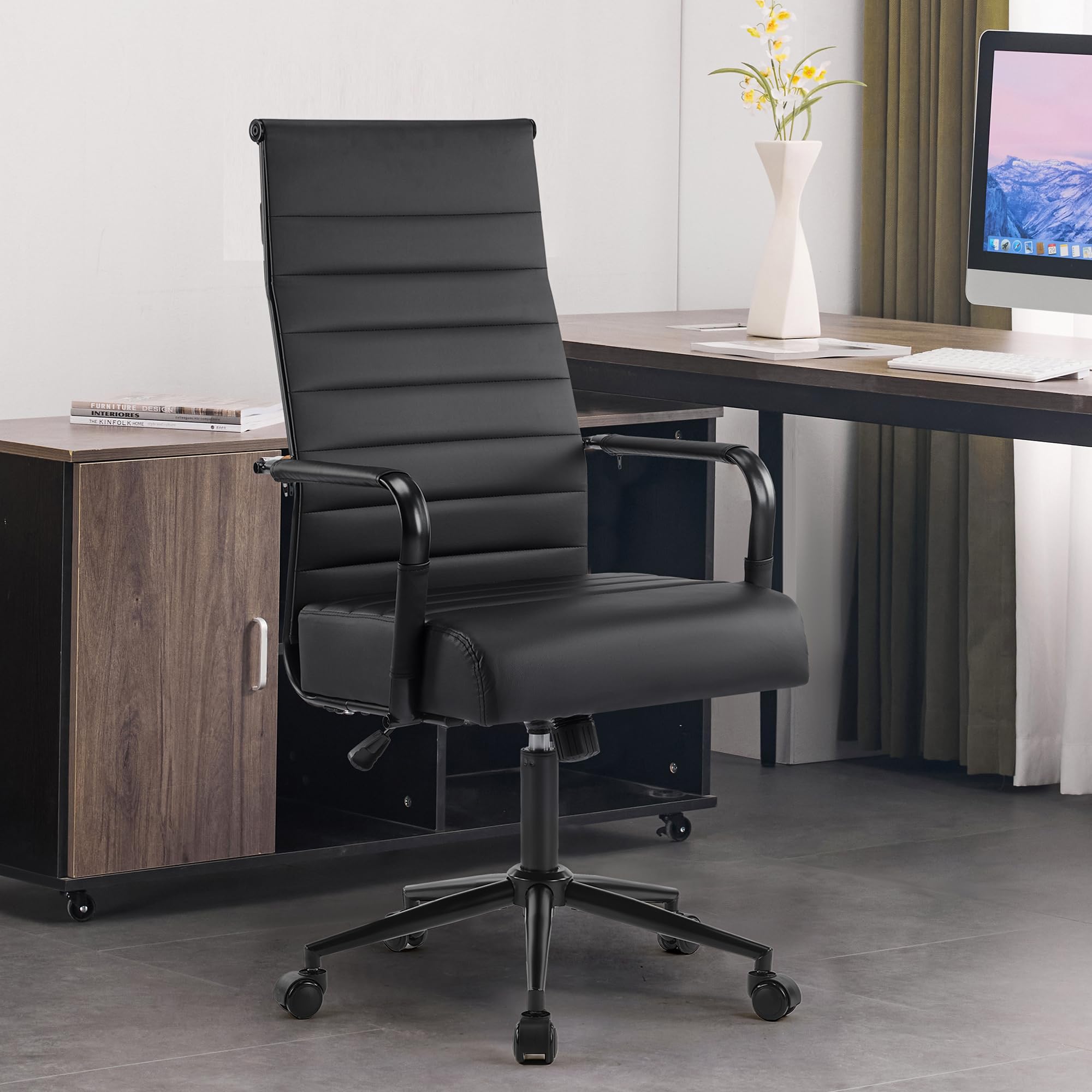 Ergonomic Executive Office Chair with High Back