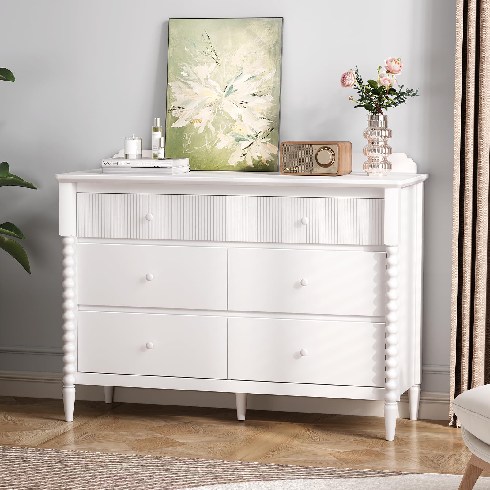 6 Drawer Dresser for Kids Bedroom and Nursery
