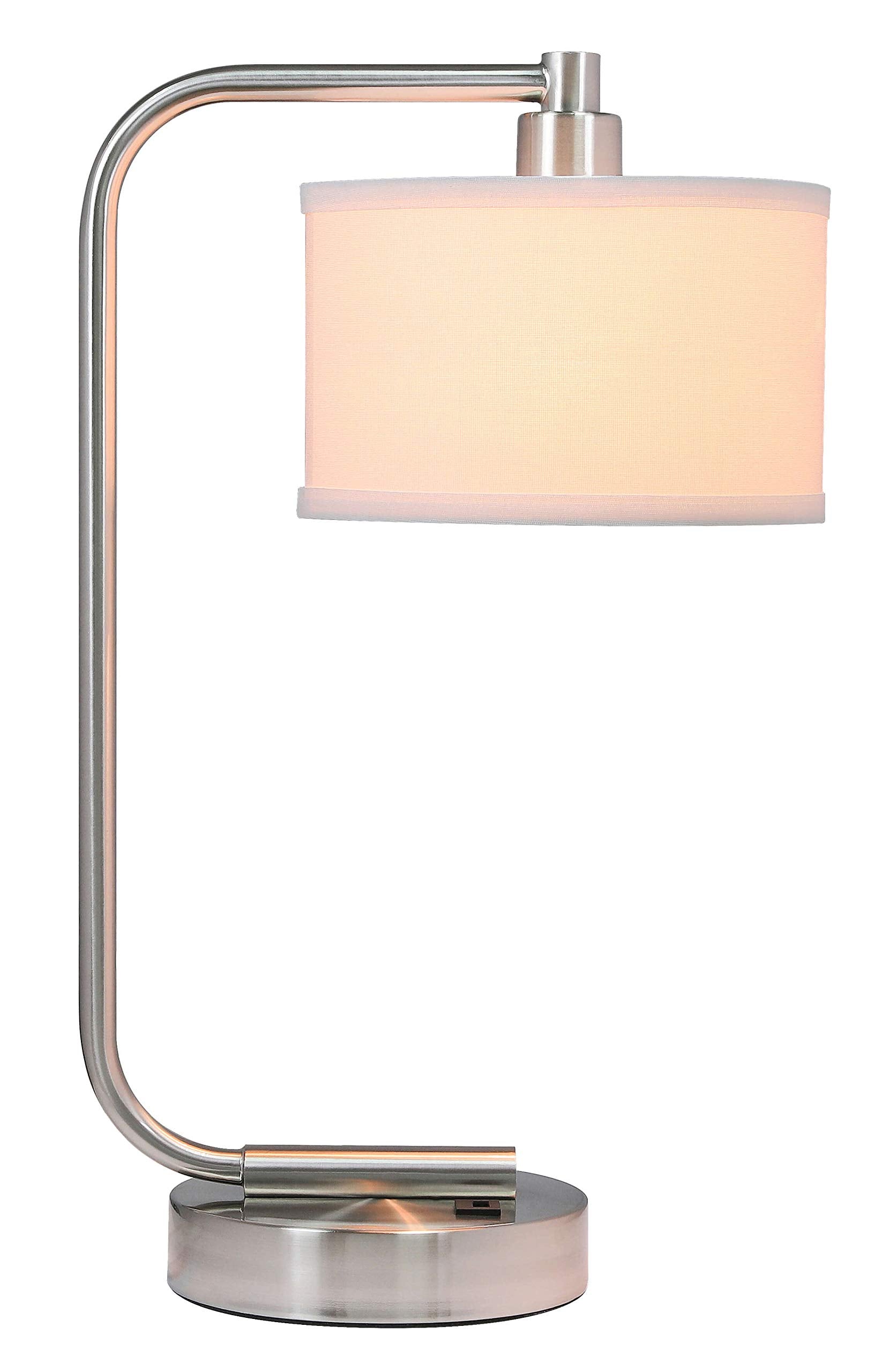 Modern Table Lamp with USB Charging Port