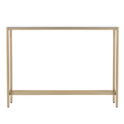 Darrin Narrow Console Table 36" Metallic Gold