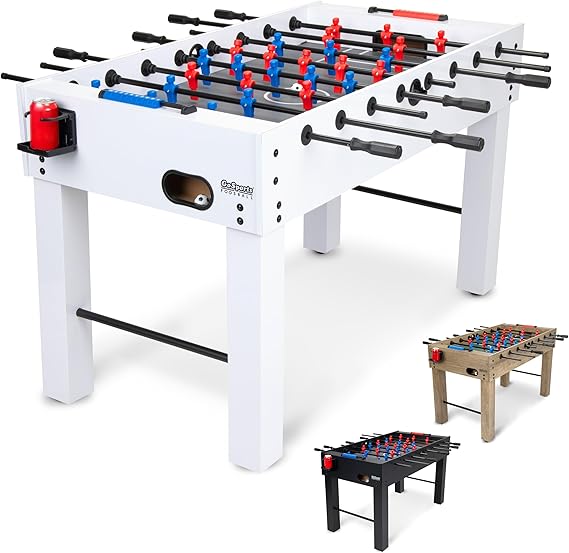54 Inch Full Size Foosball Table - Oak Finish