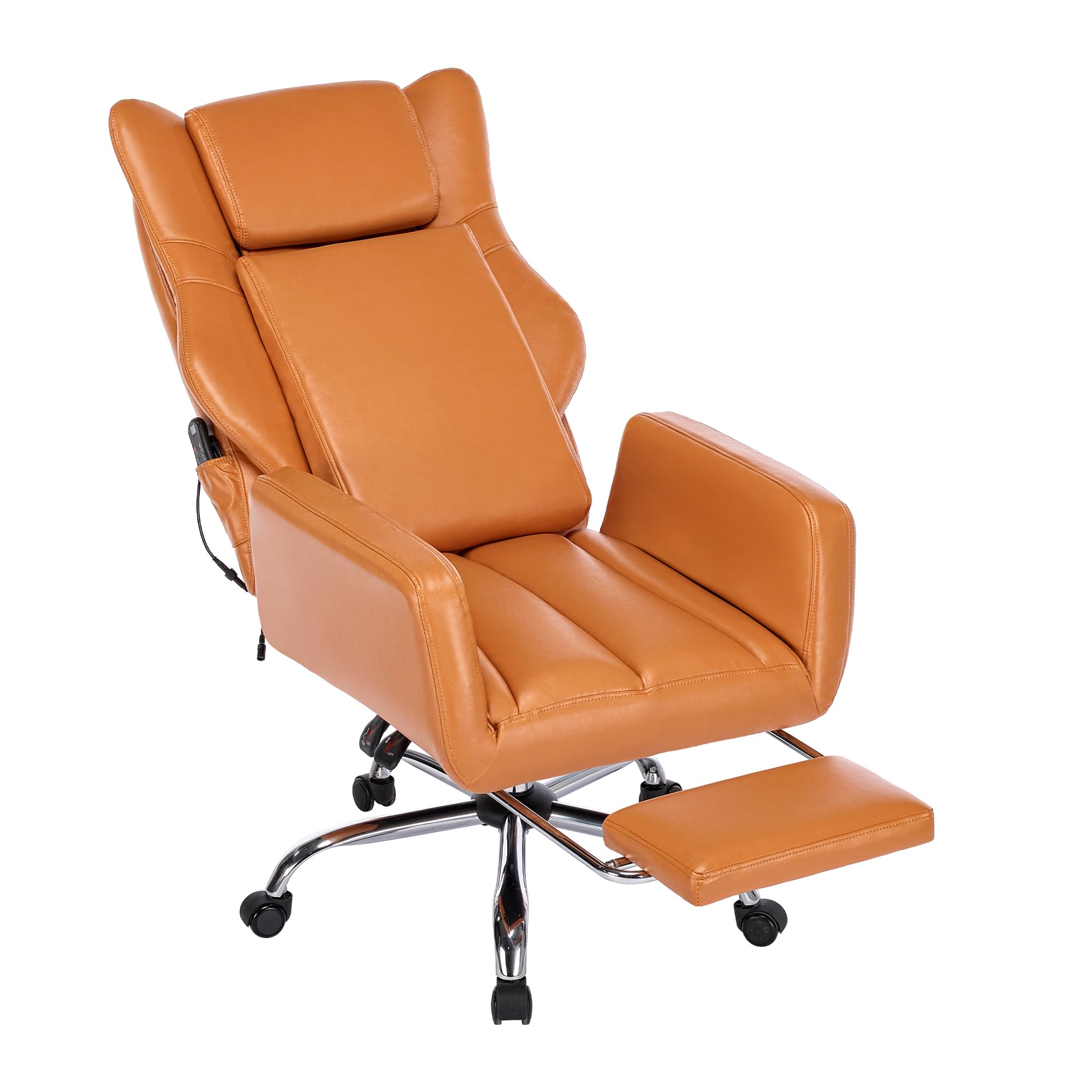 Ergonomic Office Chair with Massage and Footrest