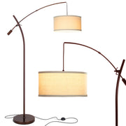 Grayson LED Arc Floor Lamp with Adjustable Height