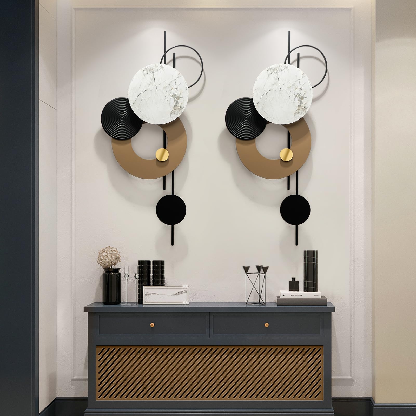 Large Metal Wall Decor 3D Sculpture