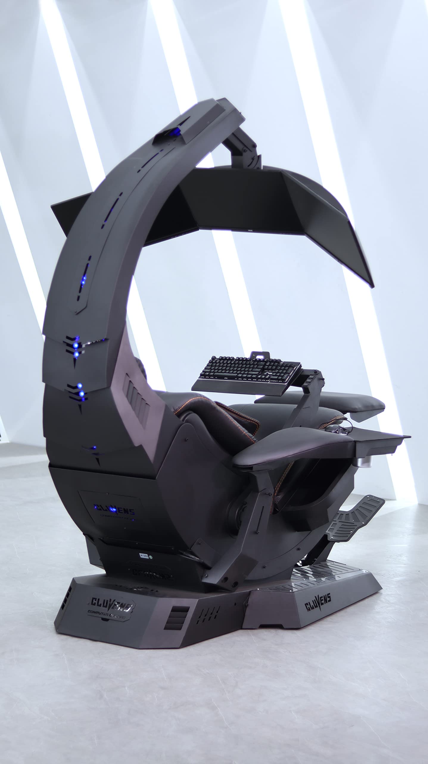 Zero Gravity Gaming Chair Cockpit Workstation