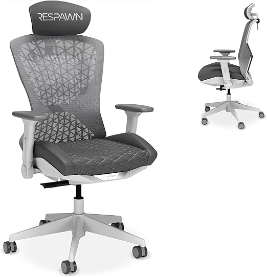 SPIRE Ergonomic Gaming Chair with Cooling Gel Seat and Mesh Back