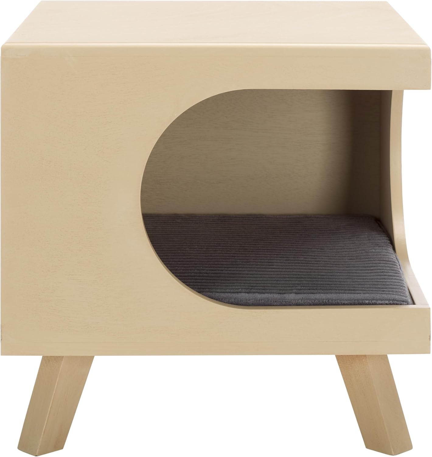 Covered Pet Cave Bed Square