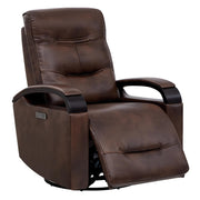 Genuine Leather Power Swivel Glider Rocker Recliner