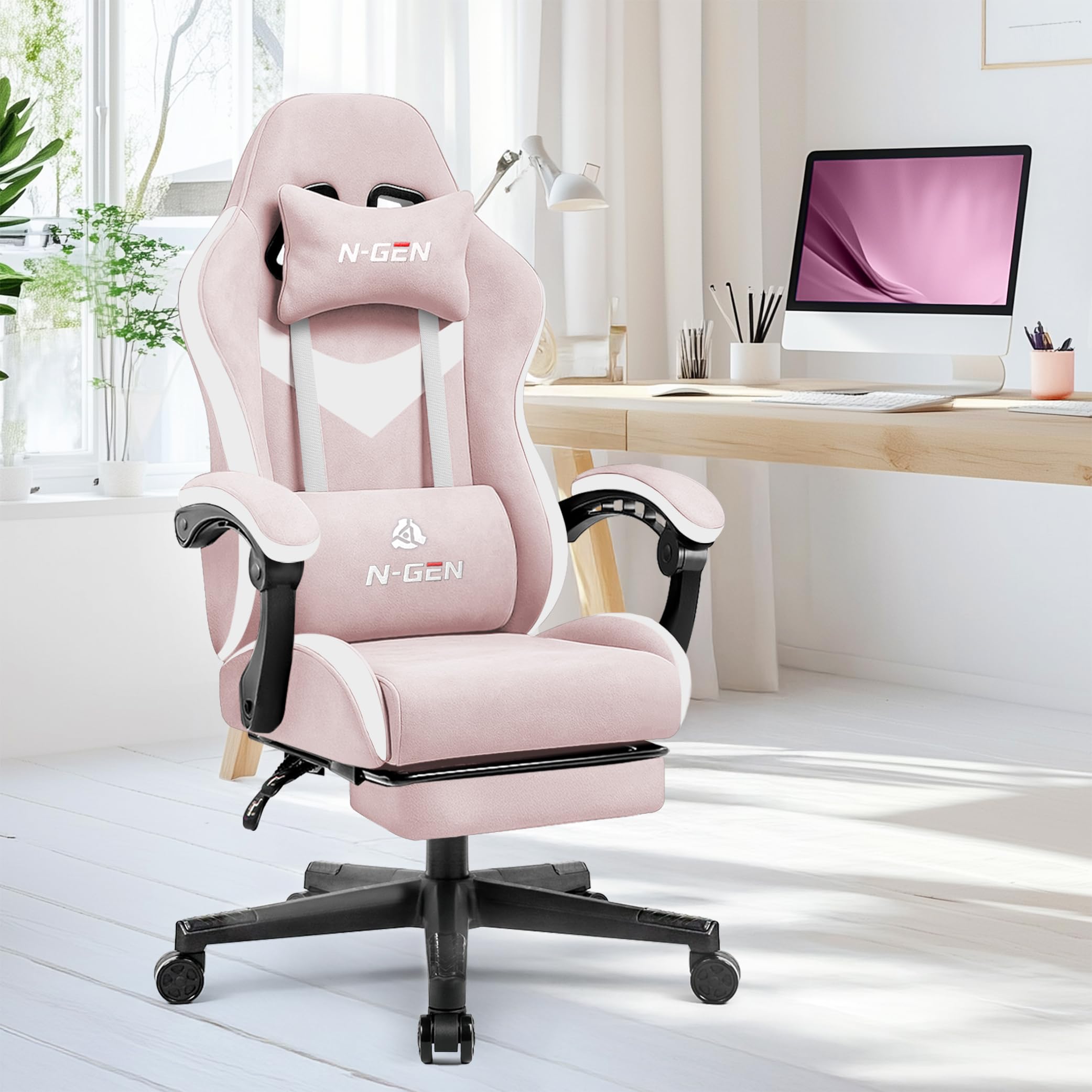 Ergonomic Gaming Chair with Lumbar Support