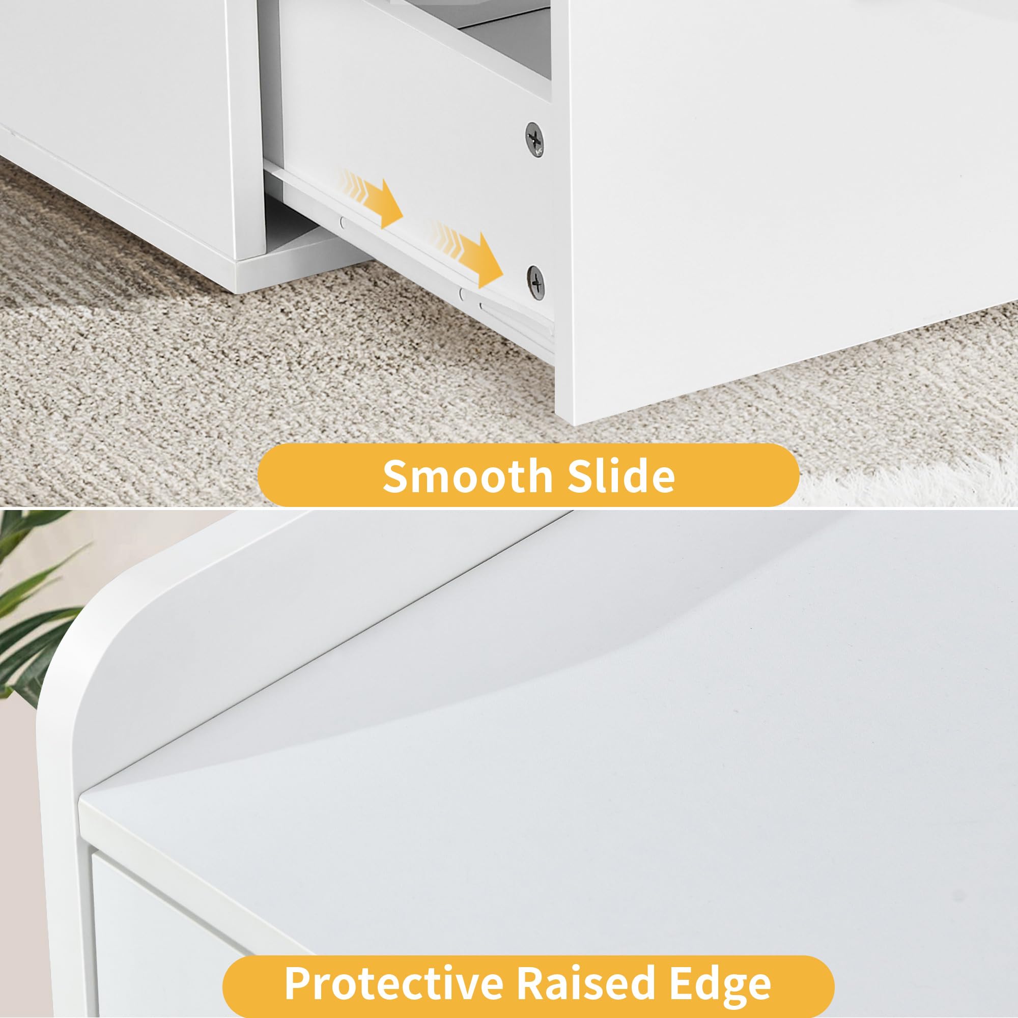 2 Drawer Lateral File Cabinet with Charging Station