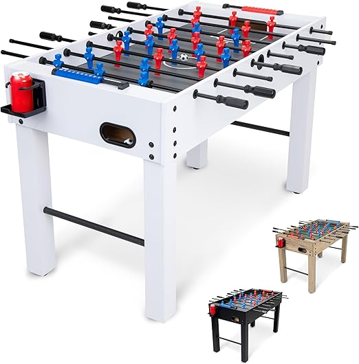 48 Inch Foosball Table with Cup Holders